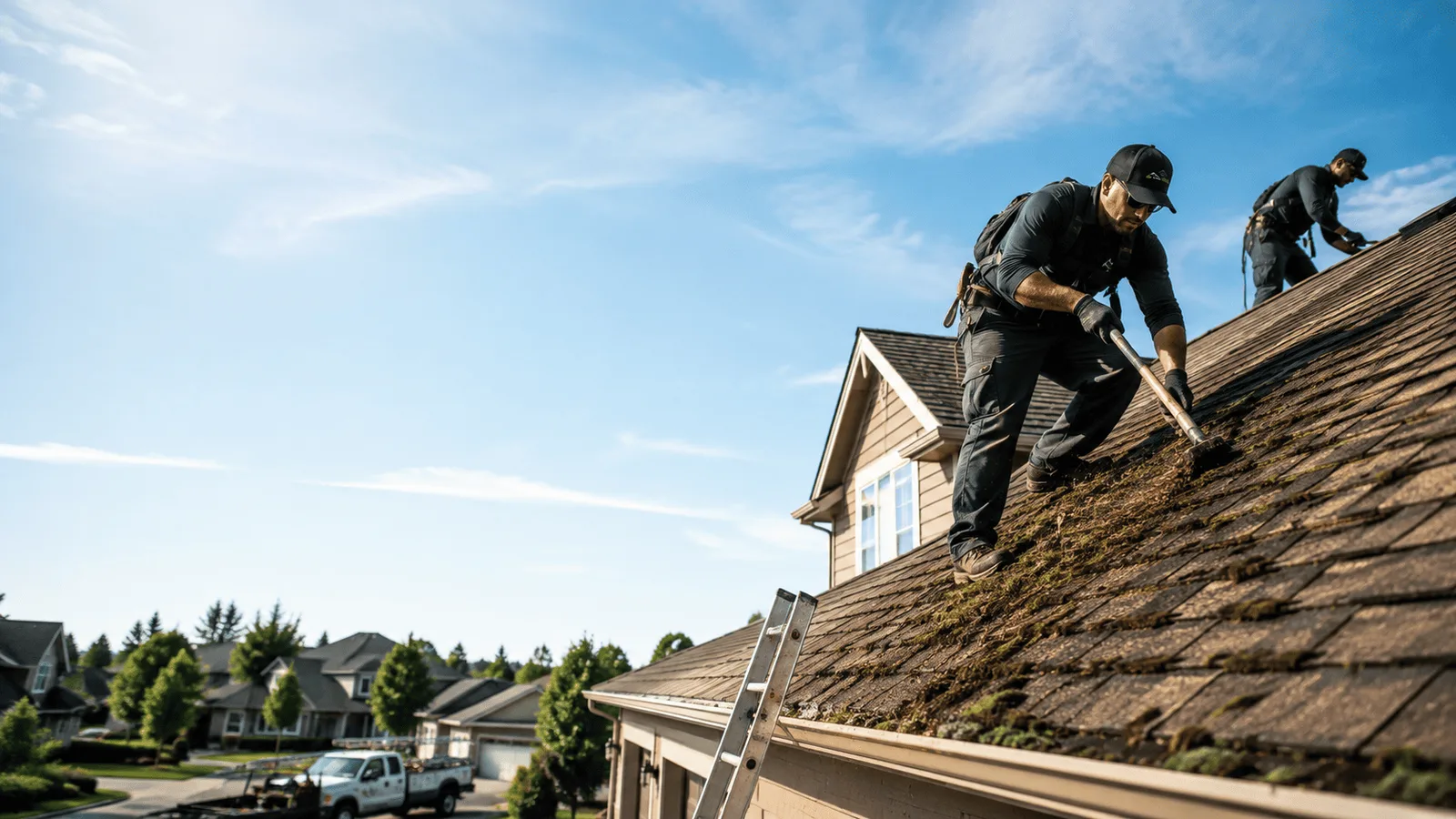 Roof Moss Removal in Knapp, WI near me